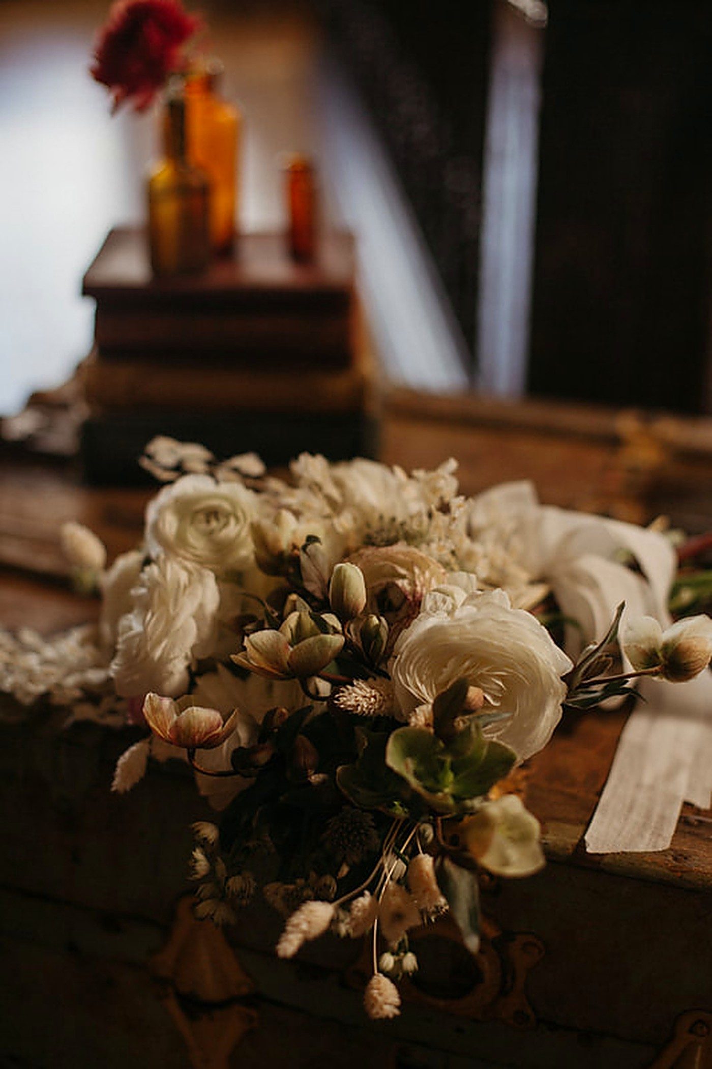 Reception tablescape & centerpieces