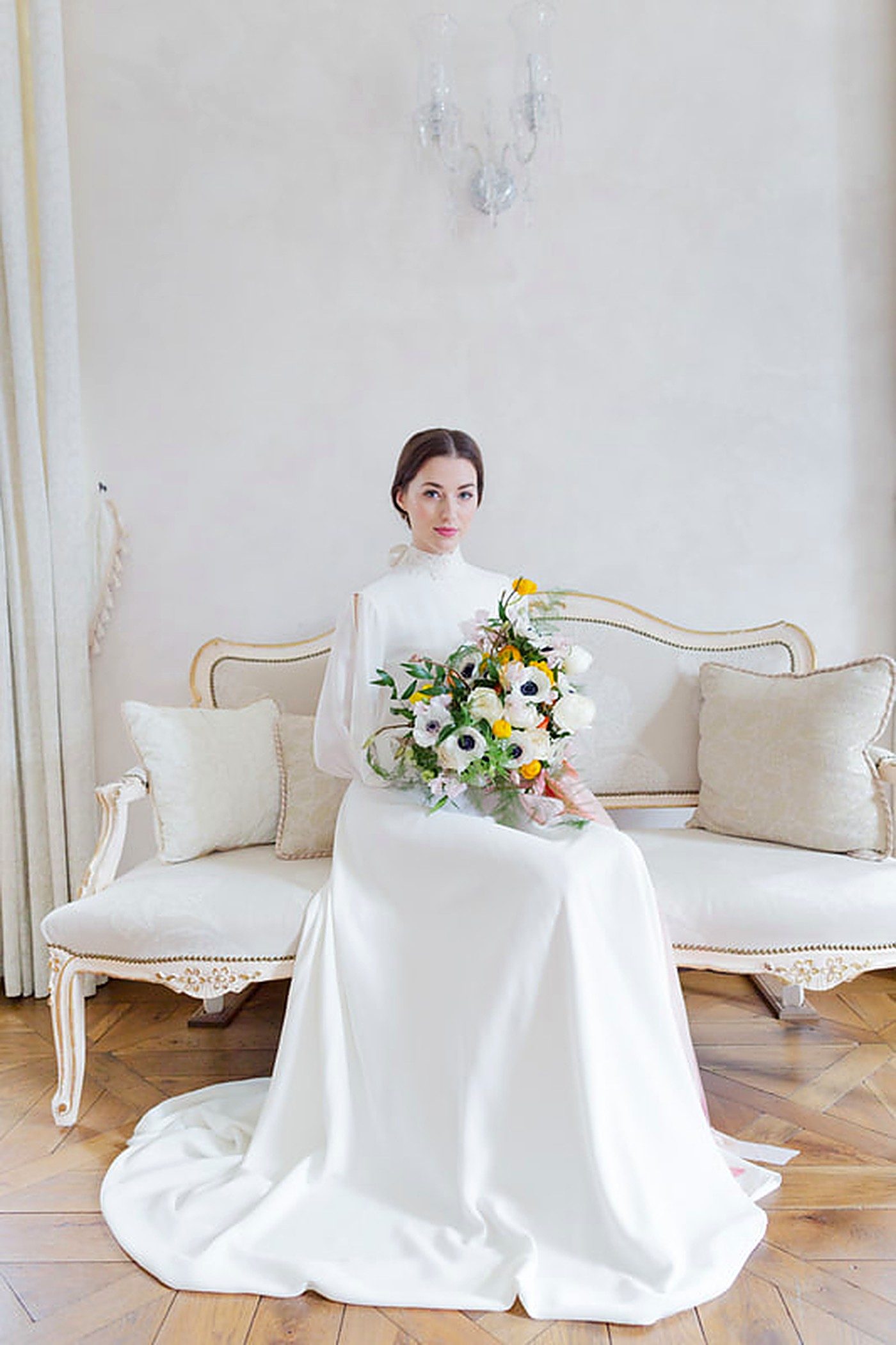 Wedding florals by The Velvet Poppy