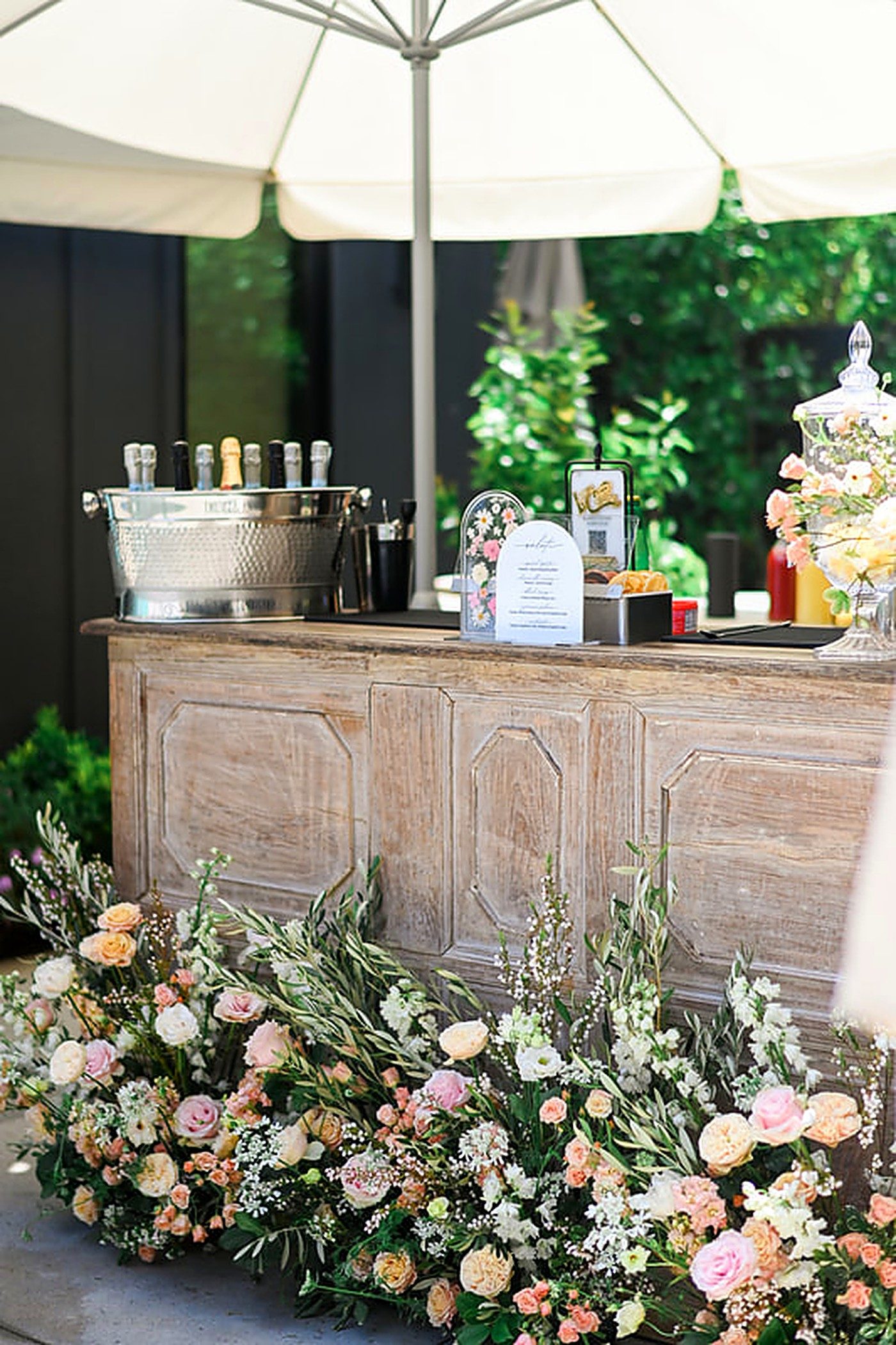 Wedding florals by The Velvet Poppy