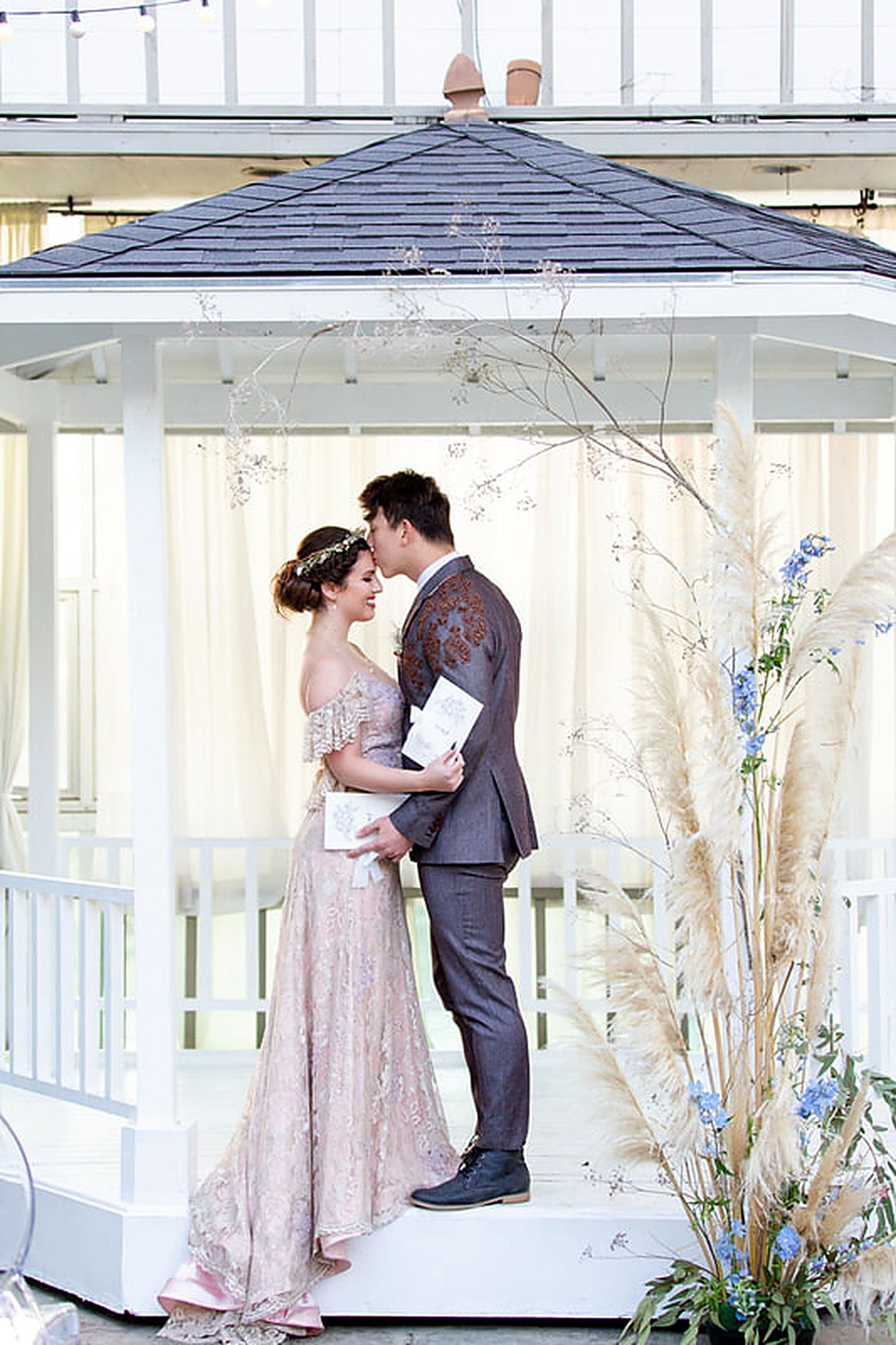Wedding florals by The Velvet Poppy