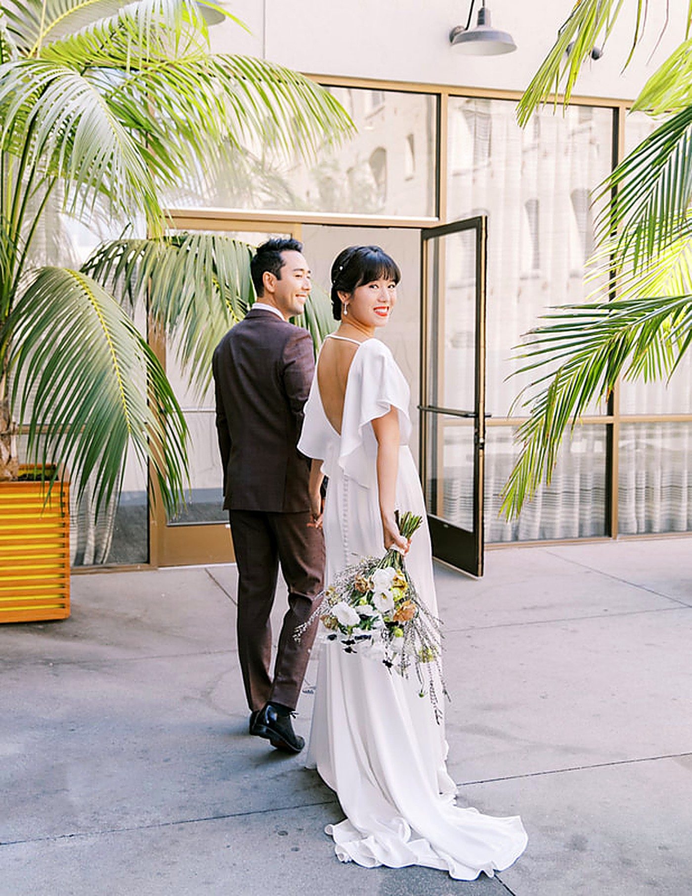 Wedding florals by The Velvet Poppy
