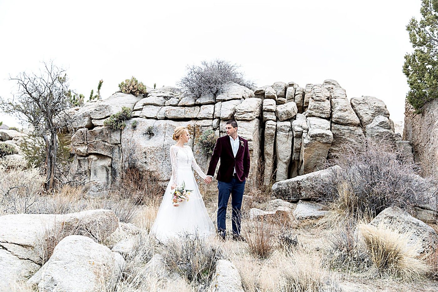 Wedding florals by The Velvet Poppy