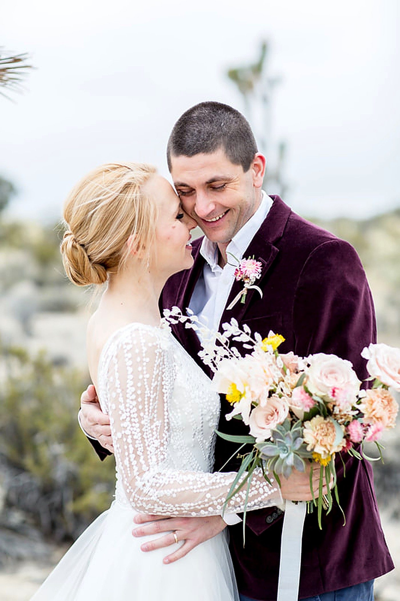 Wedding florals by The Velvet Poppy