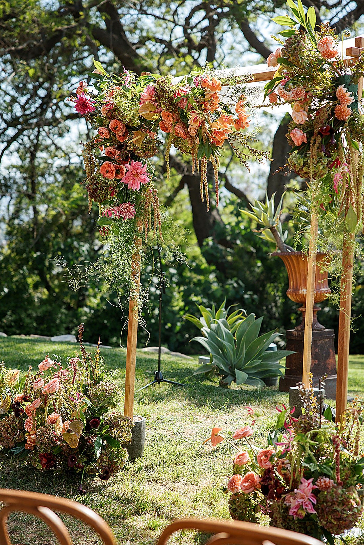 Ceremony installation & floral design