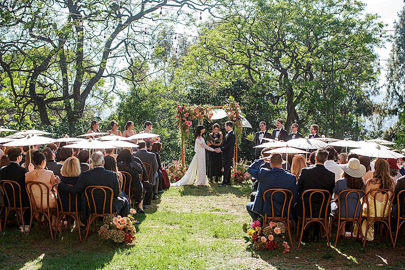 Wedding florals by The Velvet Poppy