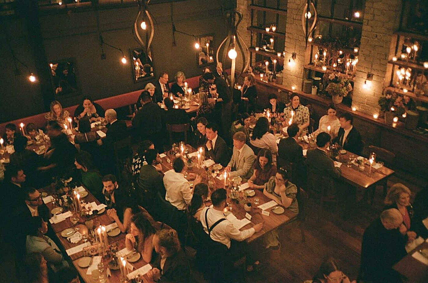 Reception tablescape & centerpieces
