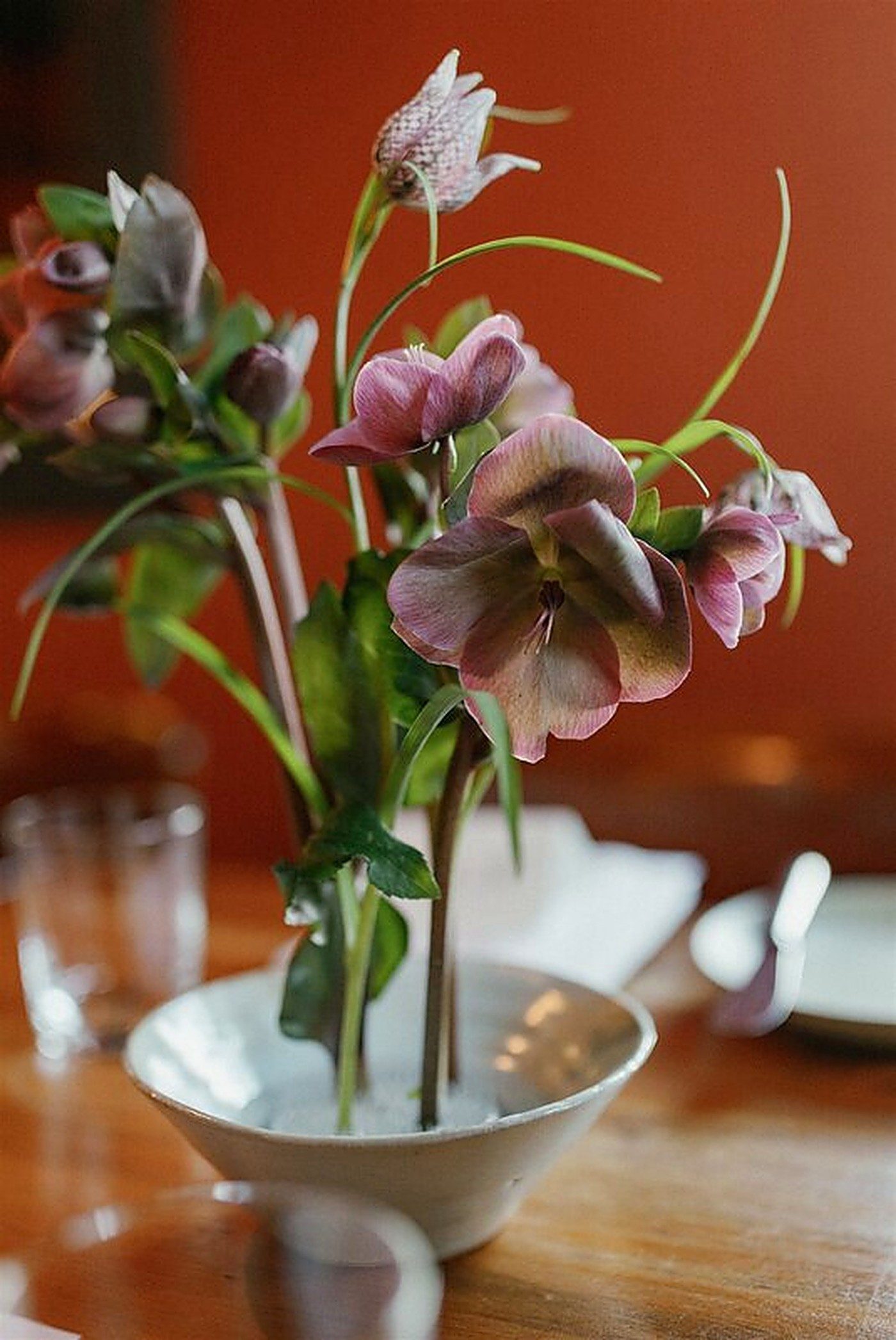 Reception tablescape & centerpieces